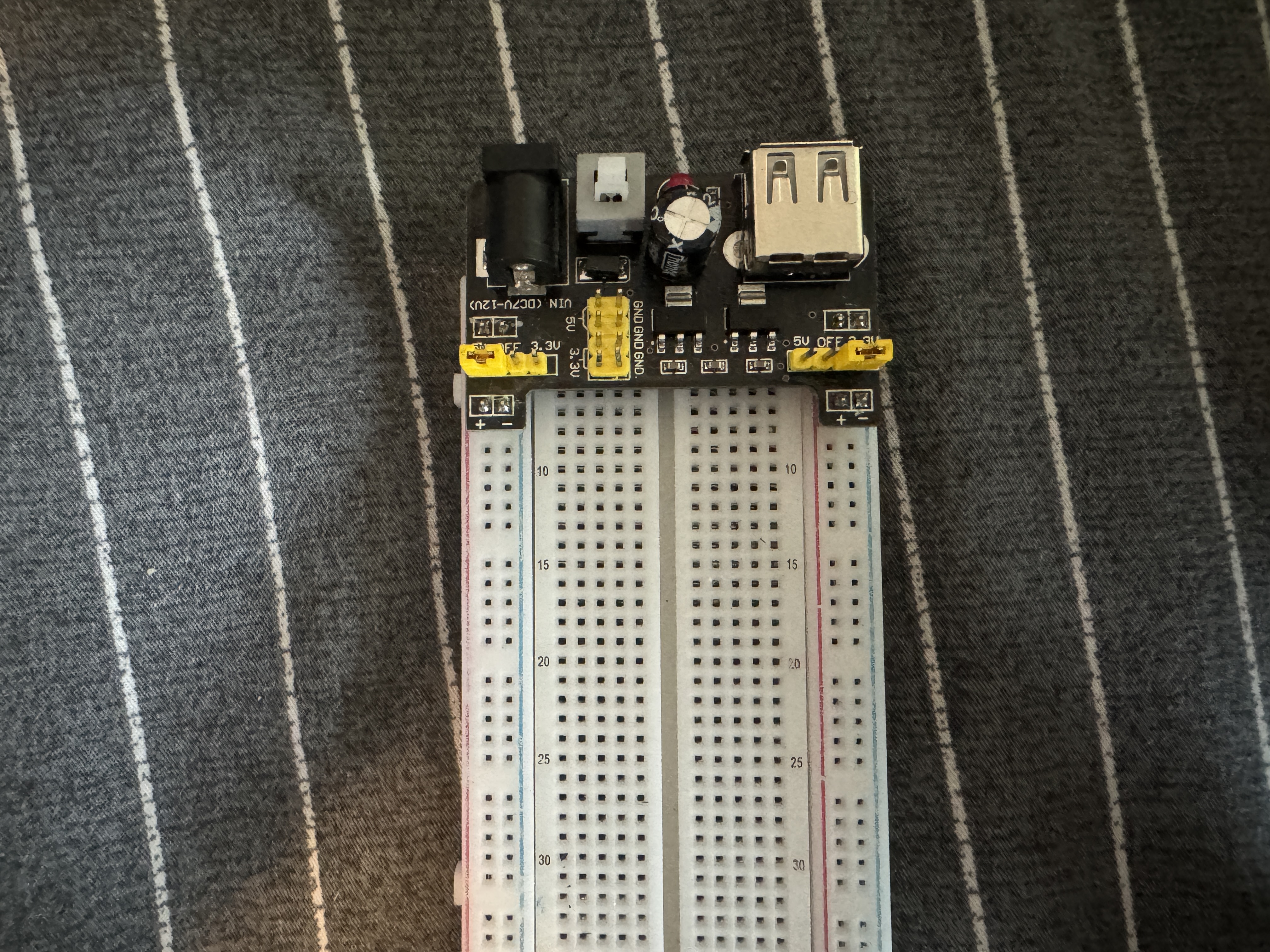 Power delivery breadboard photo